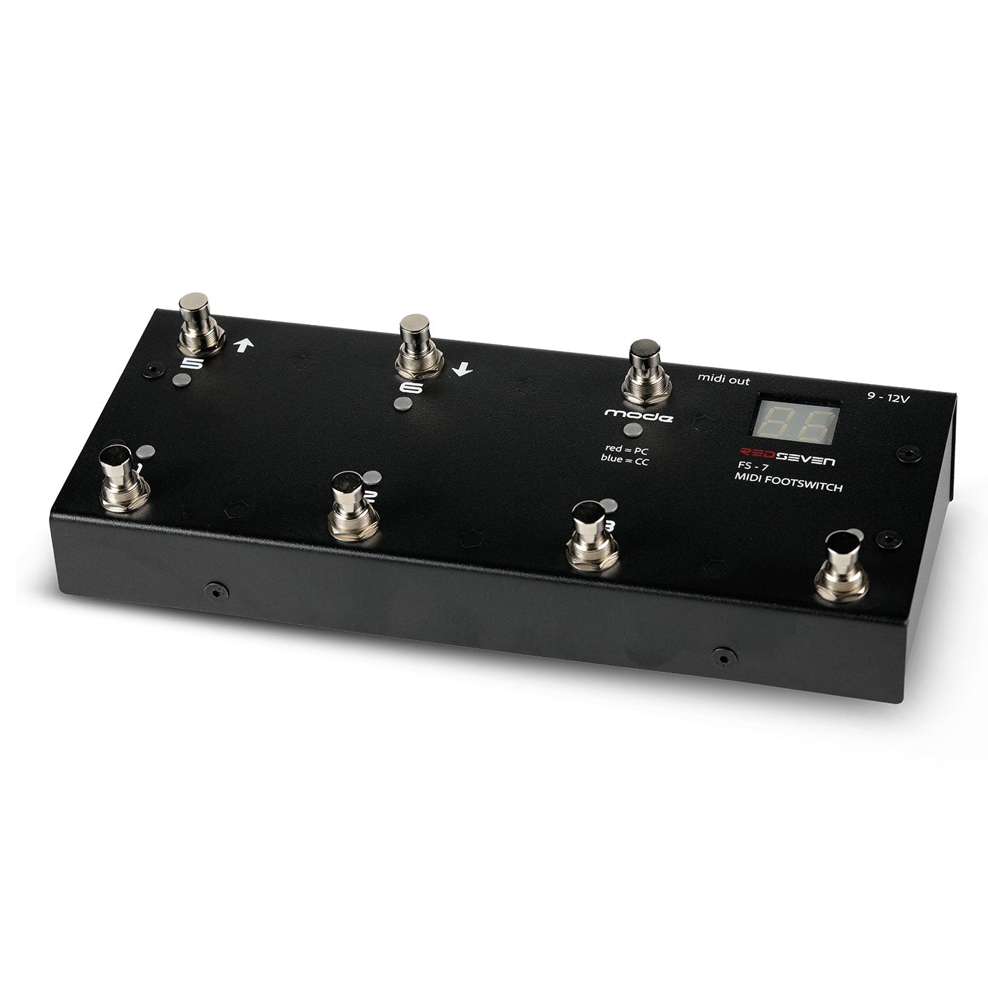 FS-7 MIDI FOOTSWITCH – Universal MIDI Footswitch – redseven-amplification