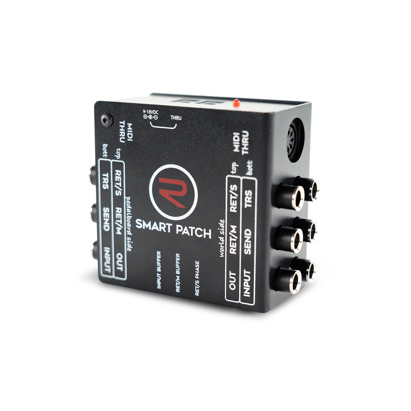 RedSeven Smart Patch auto-routing interface for guitar amp and FX loop – professional pedalboard signal management