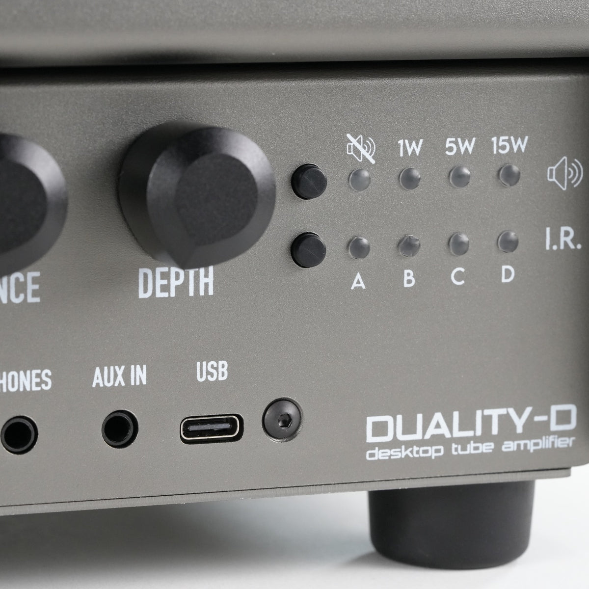 Duality D built in attenuator and IR loader with 15W 5W 1W and speaker mute