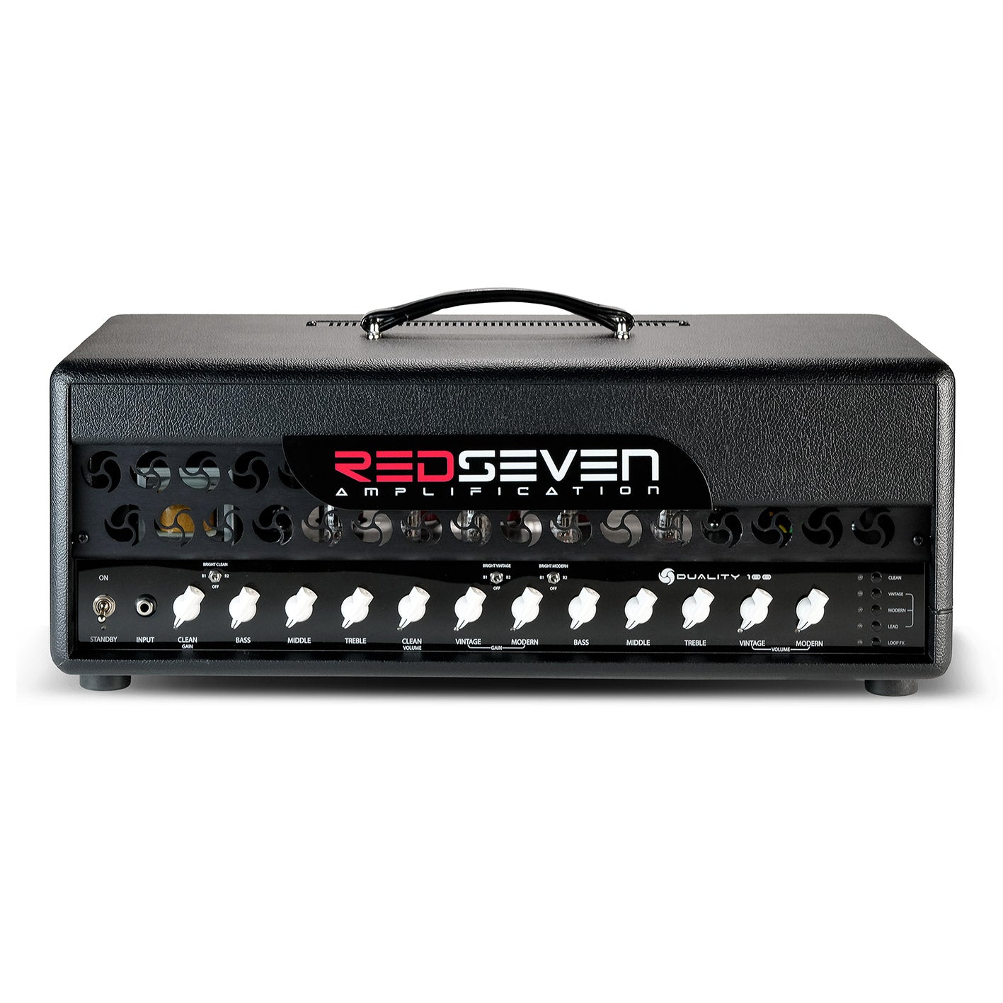 RedSeven Duality 100 RS guitar amplifier front view