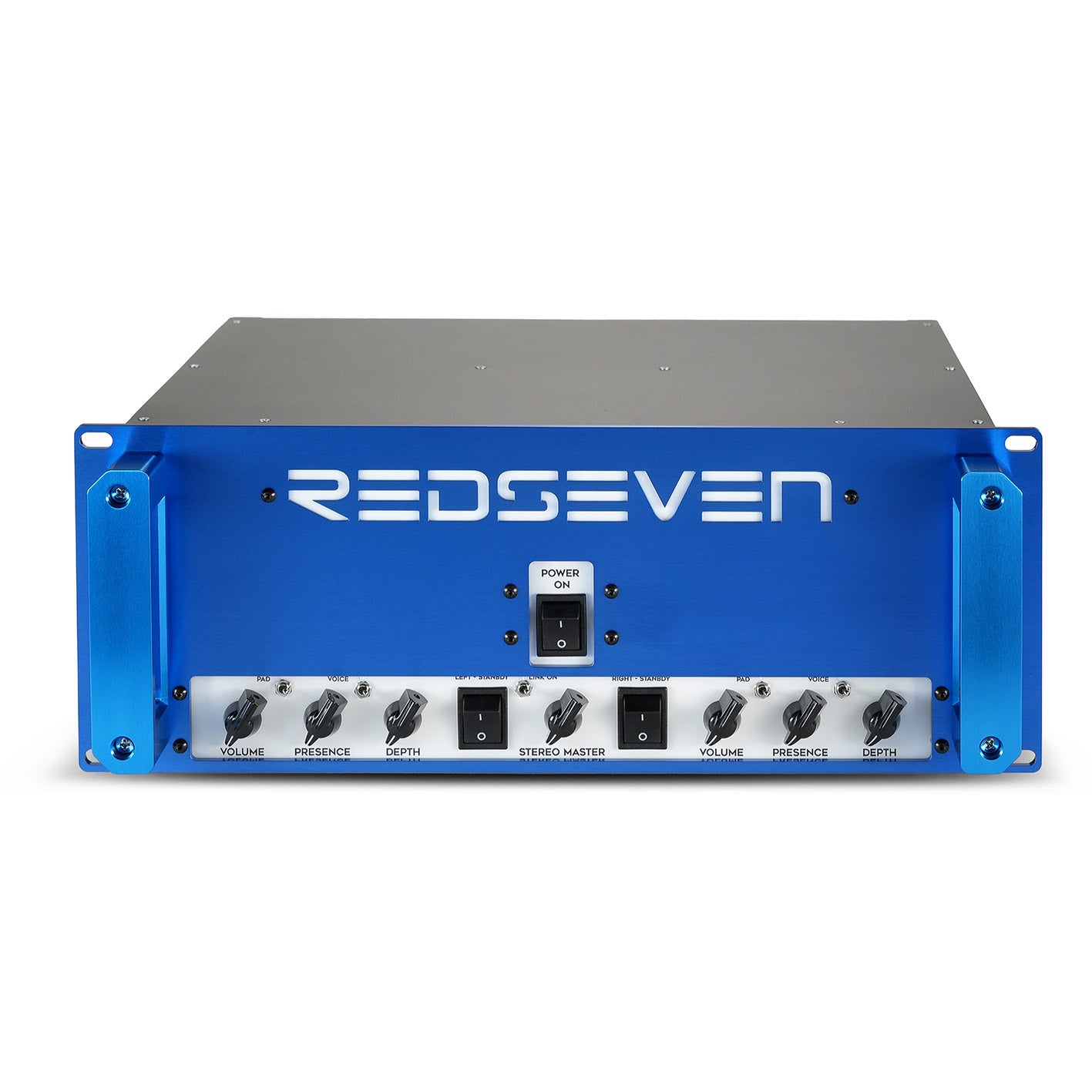 RedSeven 2/Cento Limited Edition front view power amplifier