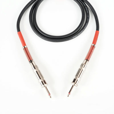 RedSeven x Cordial PowerMaster Gold speaker cable, heavy duty guitar amp to cabinet cable with 1/4 inch jack plugs, full view